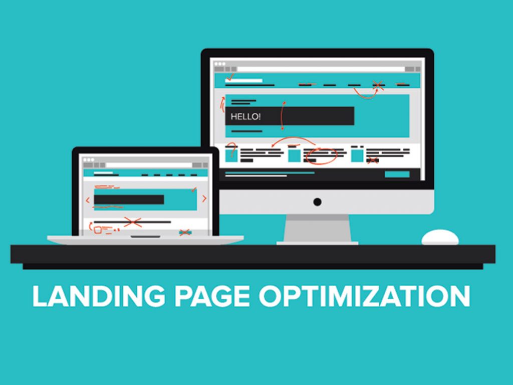 landing page